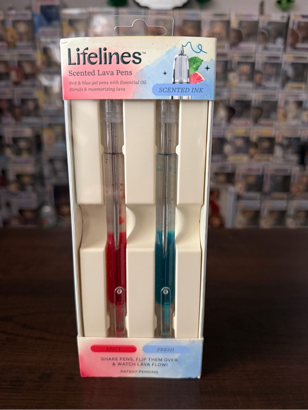 Scented Lava Gel Pens - (2-Pack)